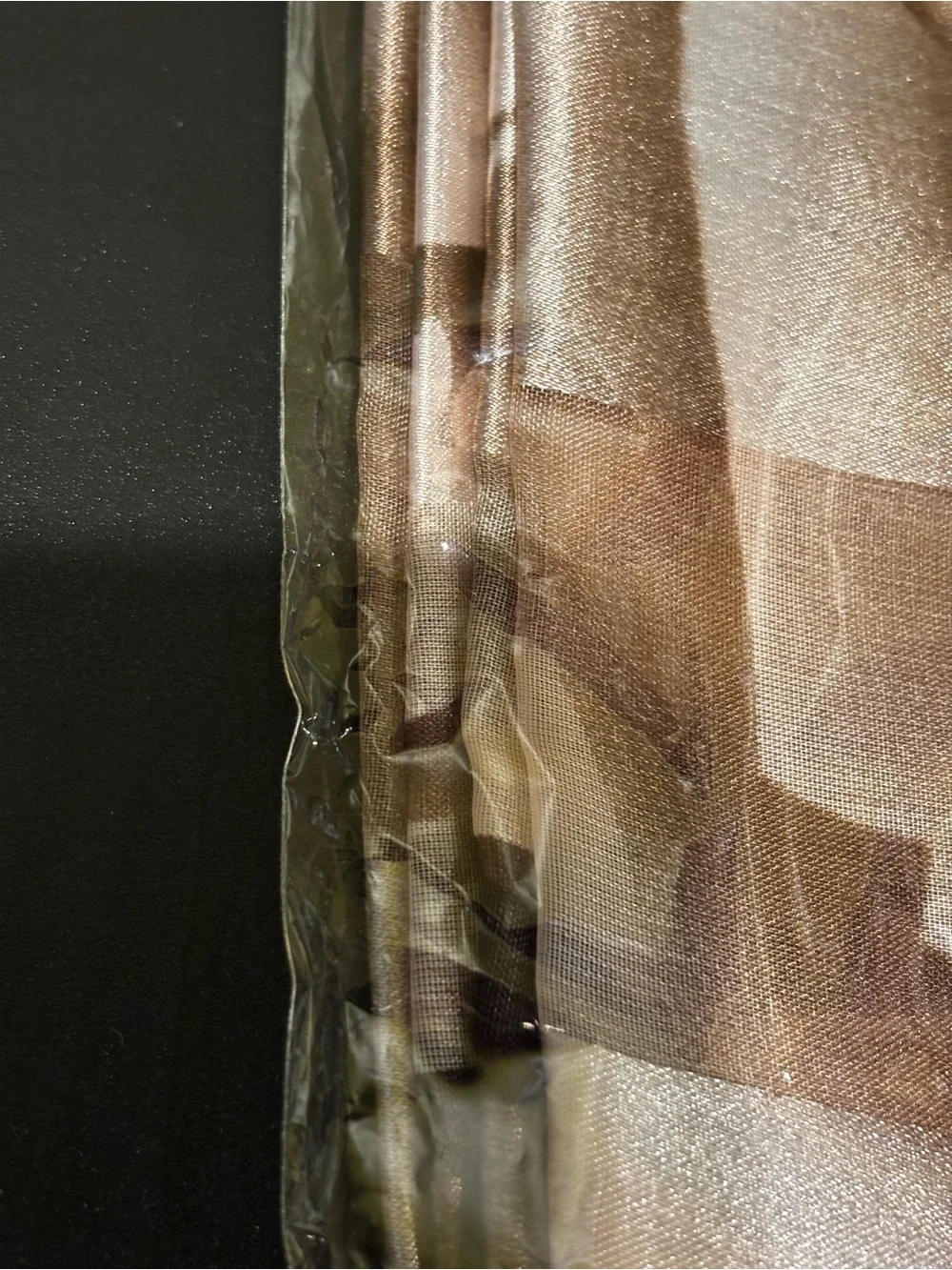 Brown & beige scarf